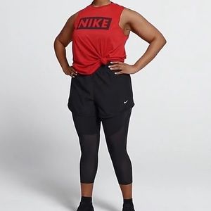 Sexy Essential Women’s Nike Dri-Fit Tempo Running Shorts, Plus Size 1X NWT